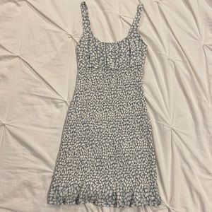 Smocked Floral Dress